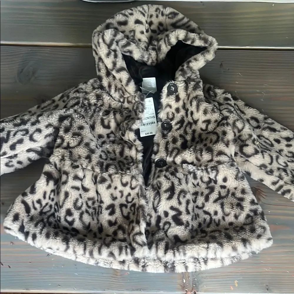 Leopard Print Kids Jacket